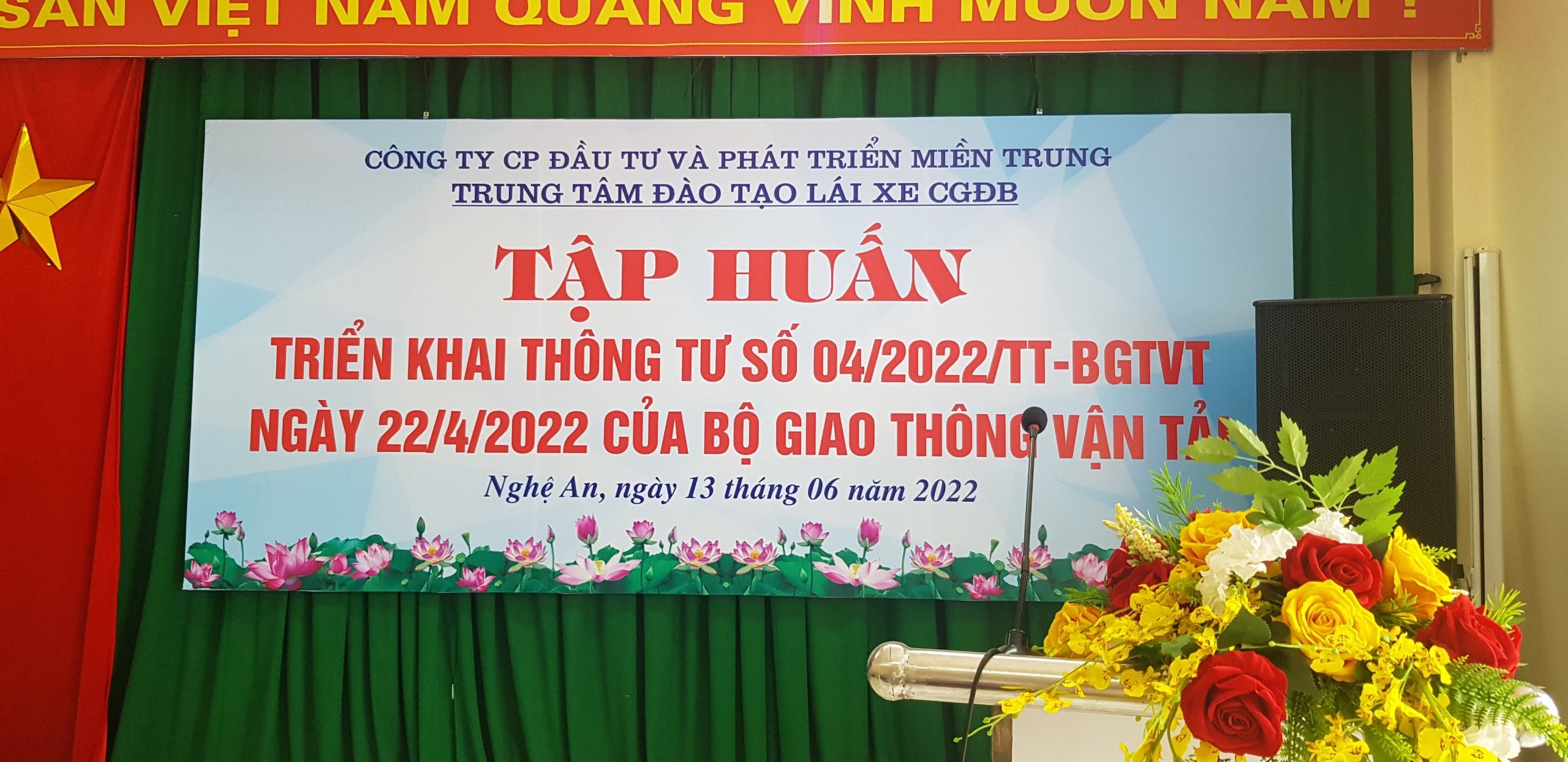 TẬP HUẤN TRIỂN KHAI MỘT SỐ NỘI DUNG LIÊN QUAN ĐẾN ĐÀO TẠO, SÁT HẠCH LÁI XE Ô TÔ SẮP TỚI